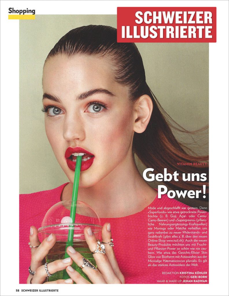 Kosho Cosmetics: Schweizer Illustrierte / Vitamin-Beauty